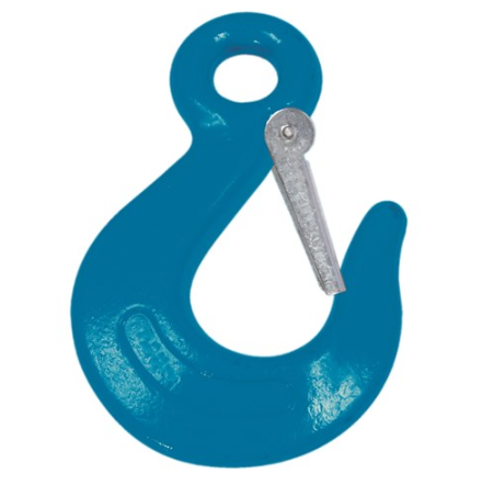 Eye Hook Painted Alloy Steel bleu Painted Alloy Steel 3/8 Grade 100