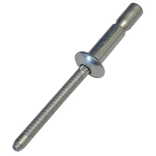 Pop Rivet Ultragrip Domed Aluminum/Aluminum 3/16" * 9/16" [GRIP : 1/16" to 3/8" | DRILL : #11]