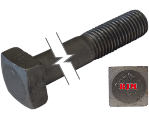 Imperial Square Bolt Partial Thread Plain Alloy Steel  3/4-10 * 3-3/4" Grade 2