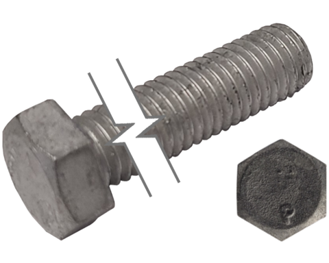 Imperial Hexagonal Bolt Full Thread Galvanized  3/8-16 * 1-1/4" Grade 2 data-zoom=