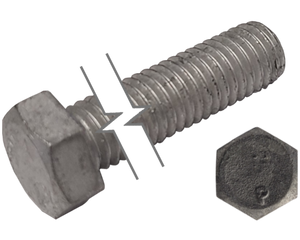 Imperial Hexagonal Bolt Full Thread Galvanized  1/2-13 * 1-3/4" Grade 2