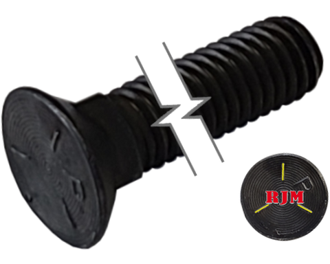 Imperial Plow Bolt Full Thread Plain Alloy Steel  3/8-16 * 1" Grade 5 data-zoom=