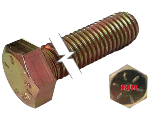 Imperial Hexagonal Bolt Full Thread  7/16-14 * 1-1/4" Grade 8 data-zoom=