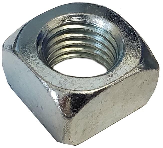 Square Nut Zinc Plated 1-8 Grade 2