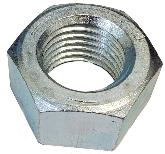 Hexagonal Nut Zinc Plated 3-48 Grade 2