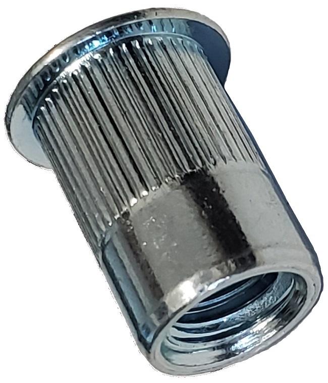 Twist Rivet Nut Zinc Plated 10-24 * 1/4"