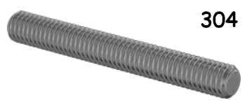 Threaded Rod Stainless Steel 1-1/2-6 * 36"