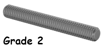 Threaded Rod Zinc 1/4-20 * 120" Grade 2