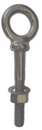 Eye Bolt With Shoulder Hot Dip Galvanized 1/4-20 * 4"