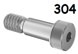Shoulder Screw Stainless Steel 3/8-16 * 4-1/4" [Cup Point] [Allen Drive]